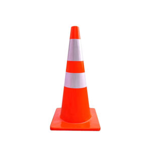 PVC Reflective Traffic Cones for Construction, Highways & Parking Lots