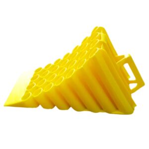 Plastic Wheel Stopper for Cars, Trucks, Trailers