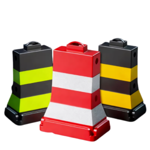 Durable PE Plastic Road Barrier for Traffic Separation & Safety